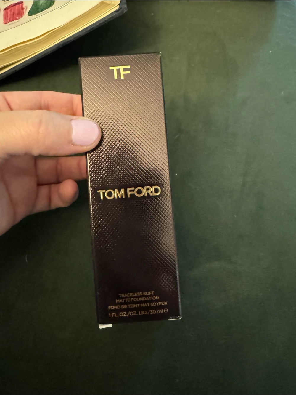 Tom Ford Rose 0.4 Black and Gold Box